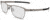 Oakley OX5099-0253 Tincup 0.5 Eyeglass Frames, Powder Steel Frame