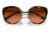 Oakley Top Knot Sunglasses - Womens, Tortoise Frame, Brown Lens, 56, OO9434-943410-56