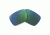 Oakley Triggerman Replacement Lenses, Jade Iridium, ROO9266CB 2016