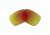 Oakley Triggerman Replacement Lenses, Ruby Iridium, ROO9266CB 2018