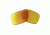 Oakley Turbine Replacement Lenses, Fire Iridium, ROO9263CB 2156