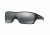 Oakley TURBINE ROTOR OO9307 Sunglasses 930702-32 - Blk/slvrghosttxt Frame, Black Iridium Lenses