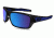 Oakley Turbine Sunglasses - Men's, Black Ink Frame, Sapphire Iridium 63 mm Lenses, OO9263-05