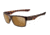 Oakley Two Face Sunglasses Polished Brown Tortoise Frame, Tungsten Iridium Polarized Lens-OO9189-17
