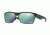 Oakley TWOFACE ASIA FIT OO9256 Sunglasses 925603-60 - Polished Black Frame, Jade Iridium Lenses