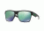 Oakley TWOFACE XL OO9350 Sunglasses 935008-59 - Matte Black Frame, Jade Iridium Lenses