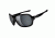 Oakley Underspin Sunglasses, Polished Black Frame, Grey Lens OO9166-01
