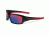 Oakley Valve Asian Fit Sunglasses, Polished Black Frame, Positive Red Iridium Lens OO9243-02
