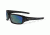 Oakley Valve Asian Fit Sunglasses, Polished Black Frame, Deep Blue Polarized Lens, Angling Specific OO9243-08