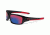 Oakley Valve Mens Sunglasses Polished Black Frame, Red Iridium Lens OO9236-02