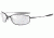 Oakley Whisker 6B 55mm Pewter Eyeglass Frames w/ Blank Lenses OX3107-0255