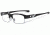 Oakley Yarddog II Mens Eyeglasses, Satin Black Silver Frame, 55mm OX1093-0755