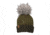 Obermeyer Denver Faux Fur Pom Hat - Womens, Military Time, 18048-MILITARY TIME-WOMEN