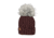 Obermeyer Denver Faux Fur Pom Hat - Womens, Wine-Not, 18048-WINE-NOT-WOMEN