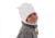 Obermeyer Orbit Fleece Hat, White, 5-8, 77014-16010-5-8