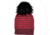Obermeyer Tucson FF Pom Beanie - Girls, Wait Up, One Size, 38016-21079-ONE SIZE