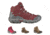 Oboz Bridger Mid BDry Hiking Boot - Womens, Mahogany, Rio Red, Sudan, Walnut