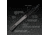 Ocaso Knives Engraved Solstice Folding Knife, 3.5in, CPM S35VN, Fleur-De-Lis/Titanium Pattern Handle, Black, 10EFB