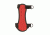 October Mountain Arm Guard, Red 530076RED