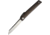 Ohta Knives FK9 Folder Knife, 3.5in D2 Tool Steel Blade, Ebony Wood Handle, OFF FK9 EB