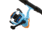 Okuma Fishing Tackle Fuel Spin Combos Spinning Rod, 6ft, Medium, 2 Pieces, FSP-602M-1000