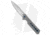 Olamic Cutlery Rainmaker Dagger Folding Knife, 4.125in, Bohler M390 Stainless Steel, Dagger Blade, Titanium Blue/Gray Handle, w/ Blue Holes, Steel/Blue/Gray, 9.625in, BHQ-176715