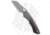 Olamic Cutlery WhipperSnapper BL Folding Knife, 2.875in, Damascus, Wharncliffe Blade, Carbon Fiber, Titanium Black Handle, Black/Black, 6.875in, BHQ-182547