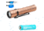 Olight Warrior Mini 2 Rechargeable EDC LED Flashlight, 1750 Lumens, Copper, FL-OL-WARMINI2-CU