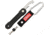 OMEGAKEY Key Organizer Lifesaver Black Fixed Blade Knife, Black, Composition Handle OMG02B