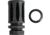 One Horse A2 Flash Hider, .30 Caliber, Black, OH-FH02