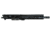 One Horse AR-15 5.56x45mm NATO 10.5in Upper Receiver, Medium, Pistol Length, 1-7 Twist, 1/2x28, Flash Hider, Matte, Black, OH-CU02
