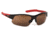 ONOS Allee Shrader Active Lifestyle Sunglasses, Black/Red, Brown, Medium to X-Large, 1661463