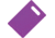 Ontario Knife Cutting Board, Dishwasher Safe, Dishwasher Safe, 11.75in X 7.75in X 0.38in, Purple, Polypropylene, 0415PUR