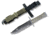 Ontario Knife GI M9 Bayonet w/Scabbard, 12.125 in, Green, OKC6220