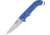 Ontario Knife OKC Navigator Folding Knife, 3in Closed, 2.13in Satin Stainless Blade, Blue Synthetic Handle, 8900BLUE