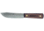 Ontario Knife Old Hickory Hunting Knife, 5.5in Blade, Hardwood Handle, Leather Sheath, Small, 7026