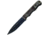 Ontario Knife Ranger Shiv, Fixed Blade Knife, Black Micarta Handle, Black Blade, Plain OK9411BM