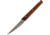 Ontario Knife Robeson Serrated Steak Knife, 9.25in Overall, 4in Serrated Stainless Blade, Brown Wood Handle, 6414KSEC