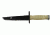 Ontario Knife Tanto Bayonet Fixed Blade Knife, Tan OK1948