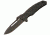 Ontario Knife XM-2T Folding Knife, Black, Plain OK8766