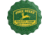 Open Road Brands Tin Bottle Cap John Deere 14''x14''