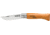 Opinel Carbon Steel Folding Knife No.5, 2.5in, Beechwood Handle, Wood, 111050