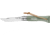 Opinel Colorama Folding Knife No.6, 2.75in, w/ Virobloc, 12C27 Sandvik SS, Hornbeam Handle, Sage, 002203