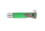 Opinel No.12 Explore Folding Knife w/Tick Remover, 4in, Stainless Steel/Sandvik 12C27, Plain, Green, Polymer, 2489