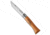 Opinel Opinel Knives No. 6 Carbon Steel Knife Beechwood 2.9&quot; Satin, Wood, High Carbon Steel, adult, BHQ-14350