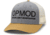 OPMOD Trucker Hat Embroidered Logo, Heather Grey/Birch/Biscuit, OPMBist-HeatGrey/Bir