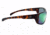Optic Nerve Old Salt Sunglasses, Matte Demi Frame, Polarized Copper Lens w/Green Mirror Lens 82004