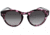 Optic Nerve One Rizo Purple Marble Polarized Sunglasses,18034