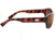 Optic Nerve Tundra Sunglasses, Shiny Dark Demi, 17019