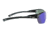 Optic Nerve Tach Sunglasses, Shiny Black w/Grey Frame, Lens 2 Sets- Grey w/Blue Mirror, Copper 21804